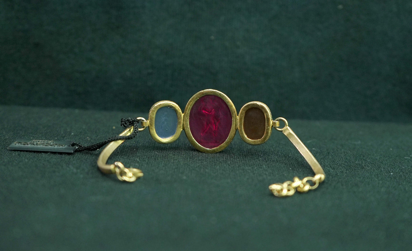 M14 - Bracciale in Argento e Pasta Vitrea