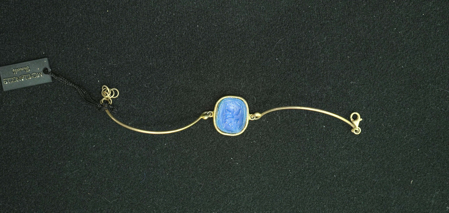 M15 - Bracciale in Argento e Pasta Vitrea