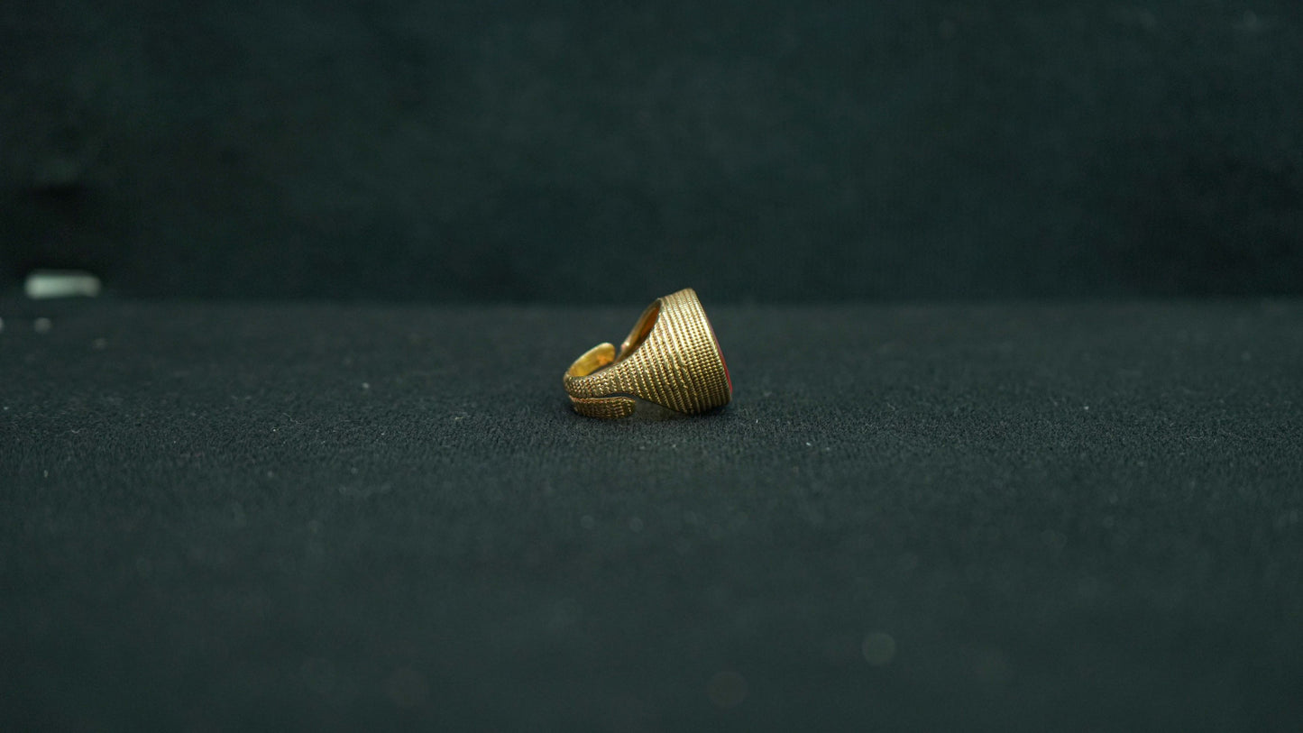M31 - Anello in Argento e Pasta Vitrea