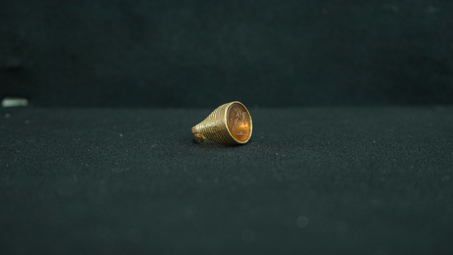 M31 - Anello in Argento e Pasta Vitrea