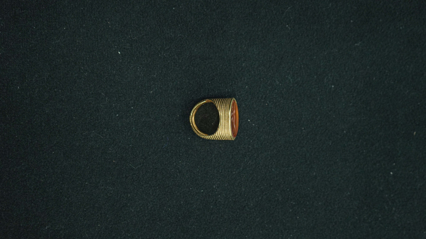 M31 - Anello in Argento e Pasta Vitrea