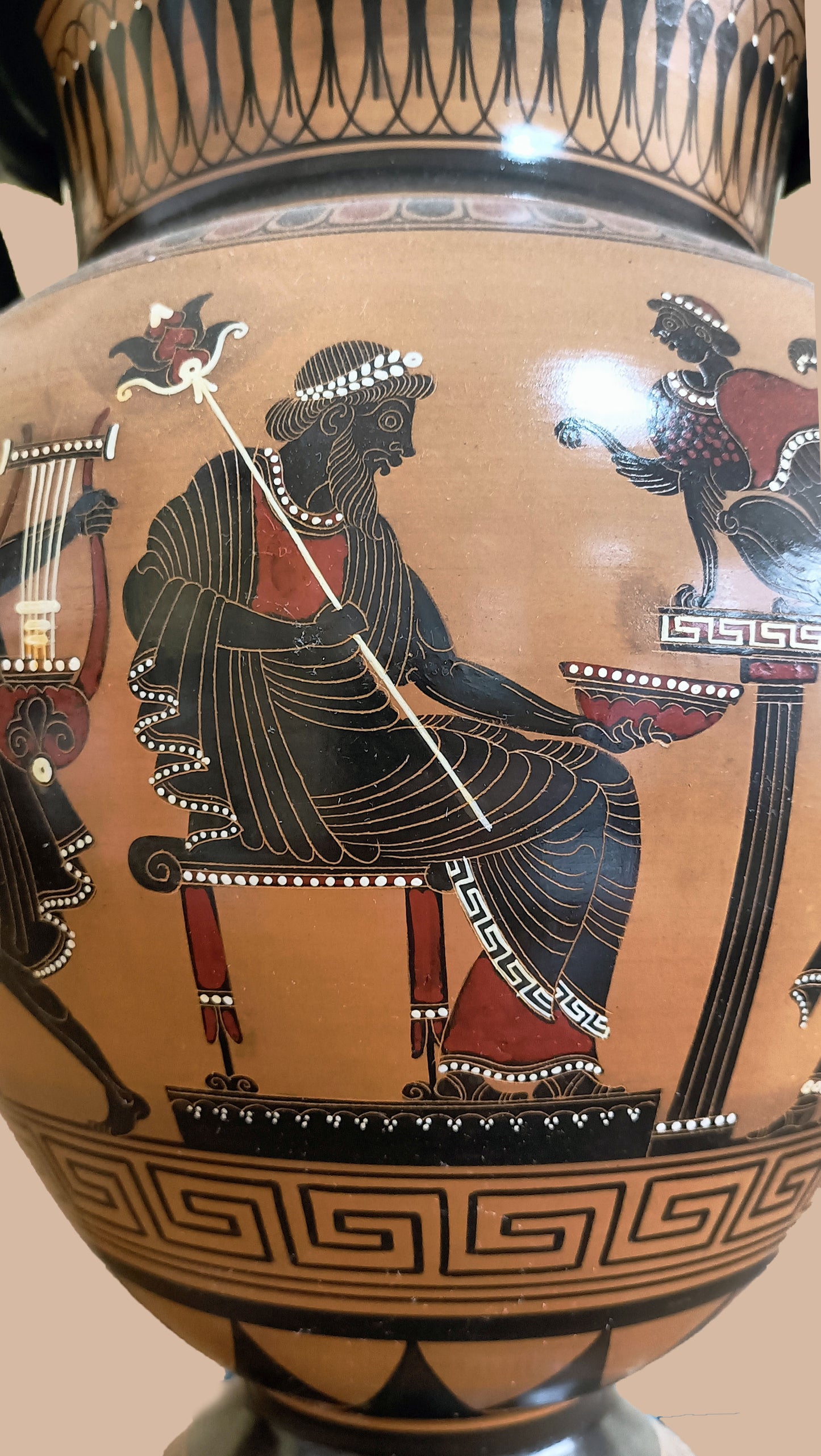 19 - Attic Black Figure Neck Amphora