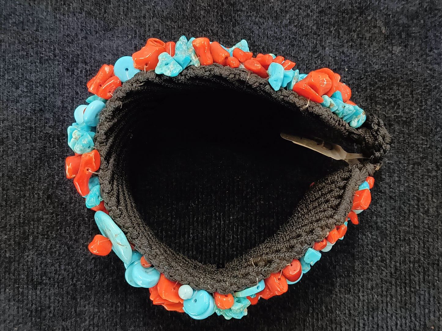 12 - Bracciale di Turchese e Corallo