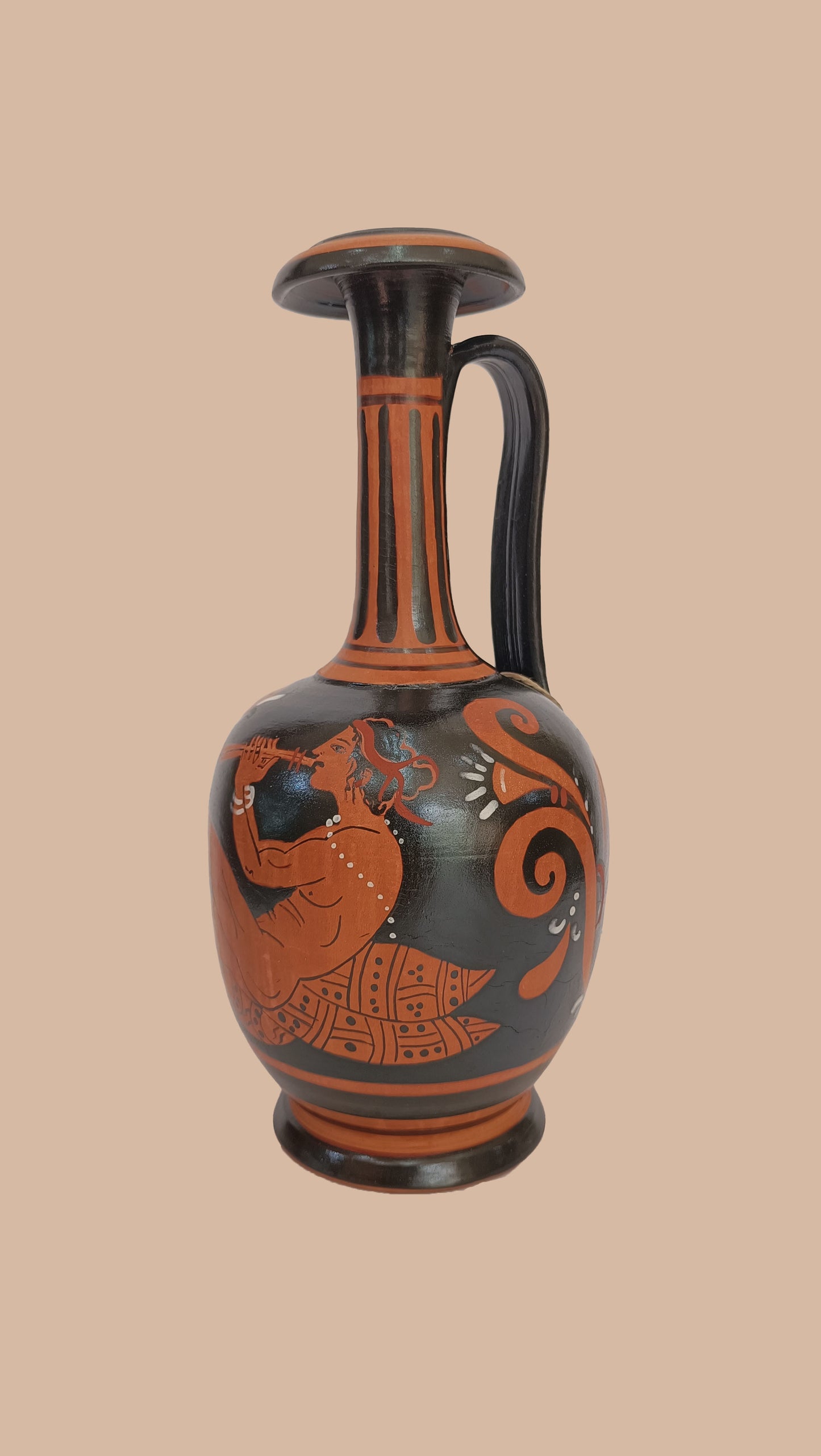 10 - Lekythos con corpo rigonfio