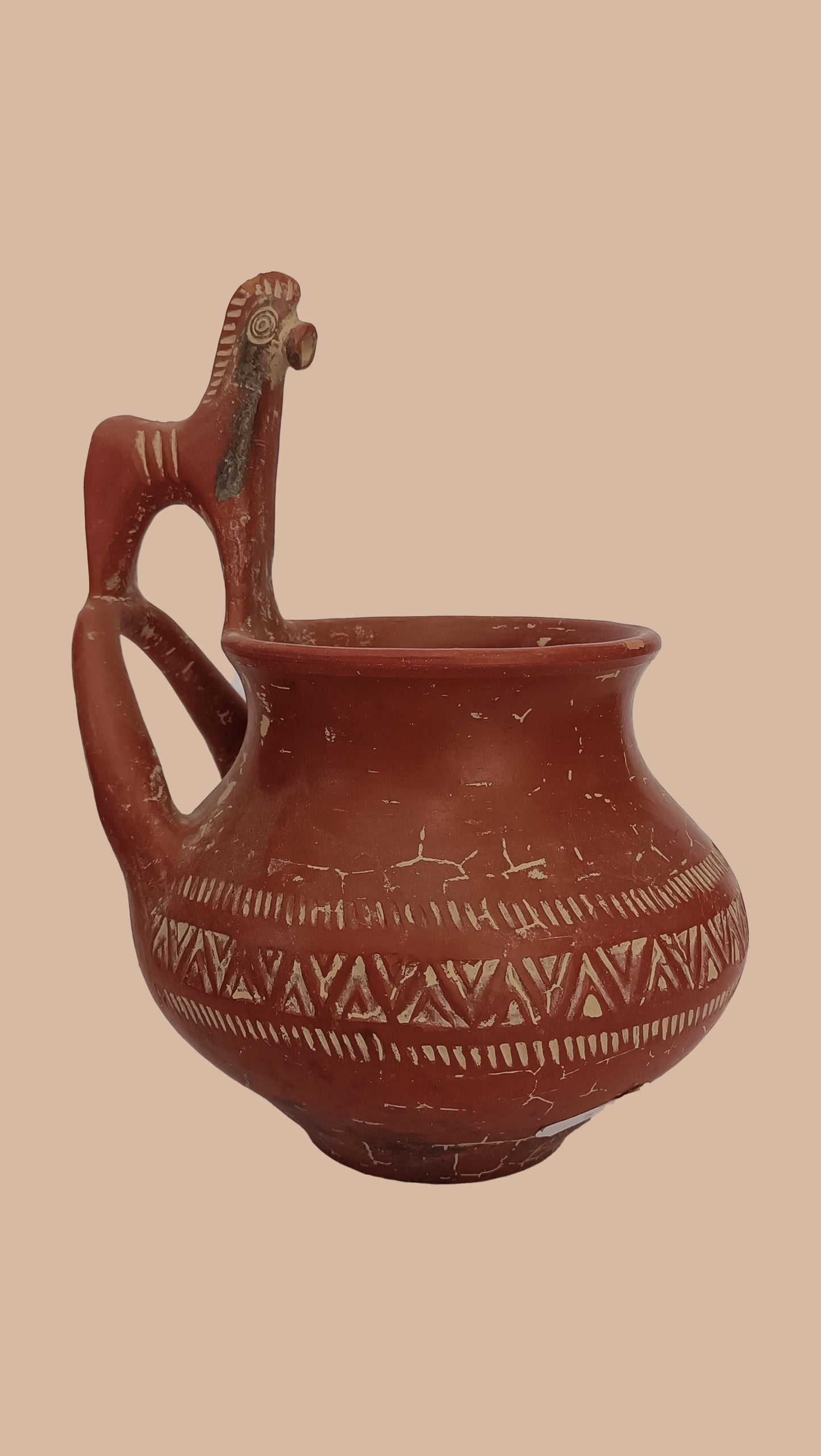 9 - Cypriot Bronze Age Pot with Horse